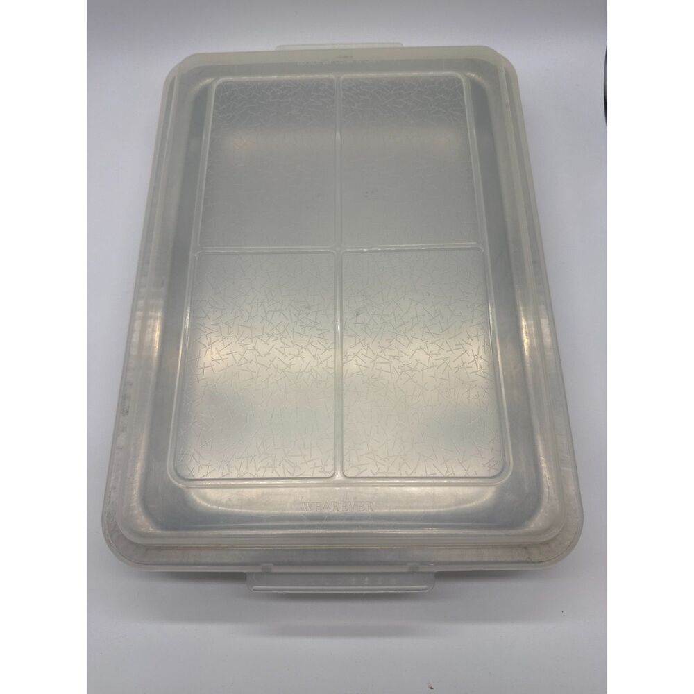 Vintage Wearever Insulated Bakeware Double Wall Aluminum 9x13 Pan With Lid